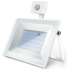 Aigostar - LED Reflektor s senzorjem LED/50W/230V 4000K IP65 bela