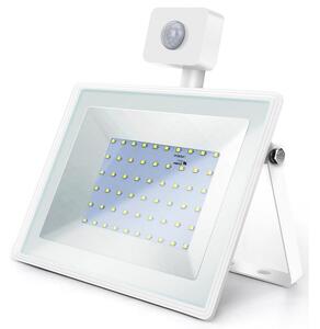 Aigostar - LED Reflektor s senzorjem LED/50W/230V 6400K IP65 bela