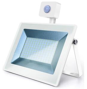 Aigostar - LED Reflektor s senzorjem LED/100W/230V 6400K IP65 bela