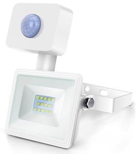 Aigostar - LED Reflektor s senzorjem LED/10W/230V 6400K IP65 bela