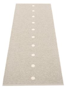 Bež/kremno bel zunanji in notranji tekač 70x200 cm Peg Linen Vanilla – Pappelina