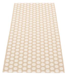 Bež/kremno bel zunanji in notranji tekač 70x150 cm Noa Beige Vanilla – Pappelina
