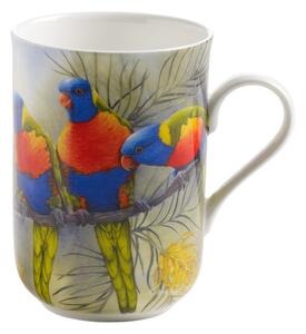 Porcelanasta skodelica 330 ml Lorikeets – Maxwell & Williams