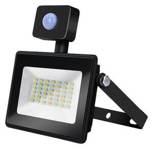 Aigostar - LED Reflektor s senzorjem LED/50W/230V 4000K IP65 črna