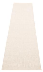 Kremno bel zunanji in notranji tekač 70x300 cm Emm Vanilla – Pappelina