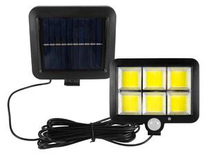 LED Solarni reflektor s senzorjem LED/1,5W/3,7V 6000K IP44