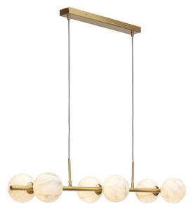 VISEČA SVETILKA Carrara Globus 105/30 cm G9