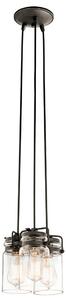 VISEČA SVETILKA Brinley 21.6/25.6 cm E27