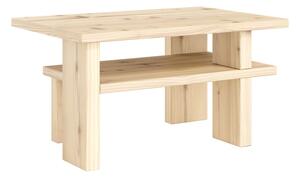Klubska mizica iz masivnega bora v naravni barvi 45x68 cm Japan – Karup Design
