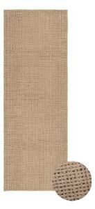 Pralen ročno tkan volnen tekač v naravni barvi 80x230 cm Unexpected Wool – Lorena Canals