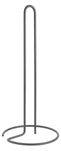 Mat črno jekleno stojalo za papirnate brisače ø 14 cm Lava – Metaltex