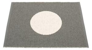 Temno siva notranja in zunanja preproga 70x90 cm Vera Charcoal – Pappelina