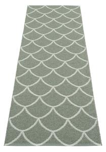 Zelen zunanji in notranji tekač 70x225 cm Kotte Army Sage – Pappelina