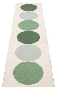 Zelen/kremno bel zunanji in notranji tekač 70x280 cm Otto Herb – Pappelina