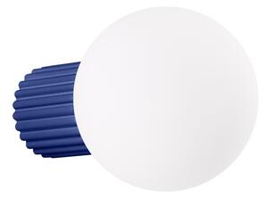 Temno modra stenska svetilka Orbital – Sollux