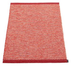 Rdeča notranja in zunanja preproga 60x85 cm Effi Dark Red – Pappelina
