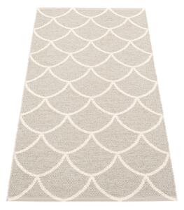 Kremno bel zunanji in notranji tekač 70x150 cm Kotte Linen – Pappelina