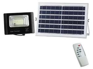 LED Zatemnitveni solarni reflektor LED/12W/3,2V 6000K IP65 + Daljinski upravljalnik