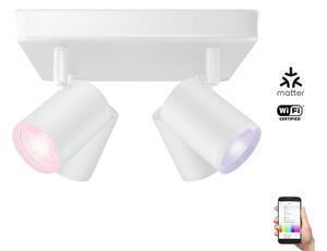 WiZ - LED RGBW Zatemnitveni reflektor IMAGEO 4xGU10/4,9W/230V bela Wi-Fi