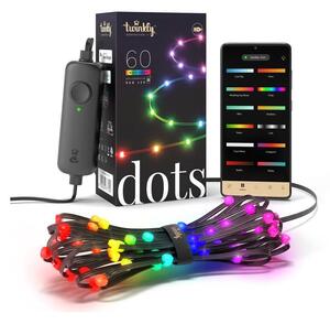 Twinkly TWD060STP-B - LED RGB Zatemnitveni trak DOTS 60xLED 3 m Wi-Fi USB