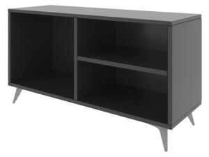 Antracitno siva TV omarica 100x54 cm Zisino – Kalune Design