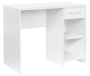 Delovna miza 75x90 cm bela