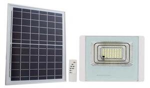 LED Zunanji solarni reflektor LED/20W/3,2V IP65 4000K + Daljinski upravljalnik