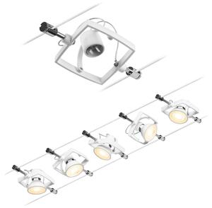 Paulmann 94432 - SET 5xGU5,3/10W Reflektor MAC 230V bela