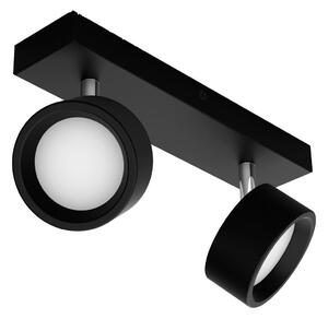 Philips - LED Reflektor BRACIA 2xLED/5,5W/230V črna