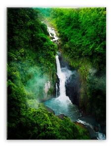 Slika Styler Glasspik Views Waterfall, 70 x 100 cm