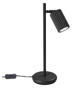 Črna namizna svetilka (višina 43 cm) Gleam – Sollux