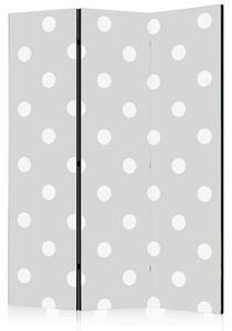 PARAVAN 135/172/3 cm svetlo siva, temno siva