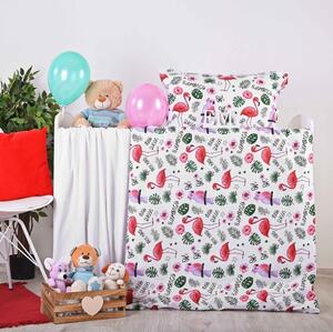 Otroške bombažne rjuhe Plameniaky EMI, Otroški set 90x130 + 45x65