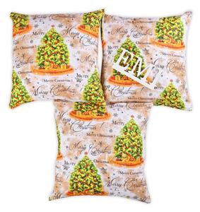 Božične prevleke za blazine 40x40 cm Shasa set 3 kosi EMI