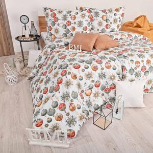 Božični bombažni listi Magic EMI, Standardni enojni posteljni komplet vključuje 1x 140x200 + 1x 70x90