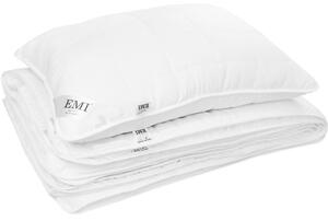 SET Dvojna odeja + prešita blazina 140 x 200/70x90 cm EMI