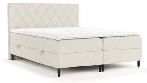 Bež boxspring postelja s prostorom za shranjevanje 160x200 cm Gwen – Maison de Rêve