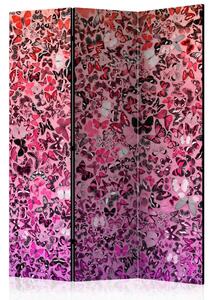 PARAVAN 135/172/3 cm pink, vijolična