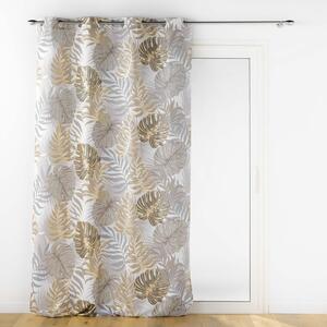 Zavesa v sivi in srebrni barvi 140x260 cm Mogador – douceur d'intérieur