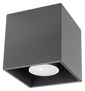 Temno sivo točkovno svetilo 10x10 cm Geo – Nice Lamps