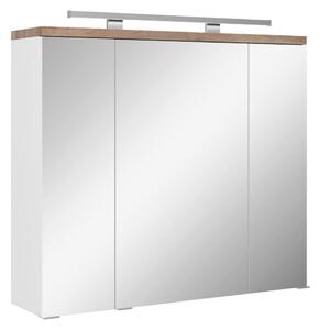 Mömax Omara Z Ogledalom Marbella, Bela, Led