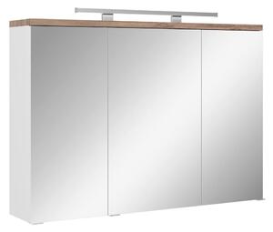 Mömax Omara Z Ogledalom Marbella, Bela, Hrast