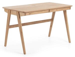 Pisalna miza Kave Home Jakes Natural, 120 x 65 cm