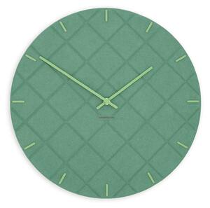 Stenska ura Luxhora Mosaida Mint Green 11 barv kazalcev