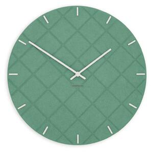Stenska ura Luxhora Mosaida Mint Green 11 barv kazalcev