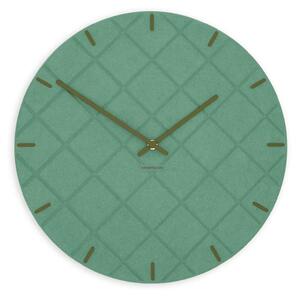 Stenska ura Luxhora Mosaida Mint Green 11 barv kazalcev