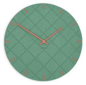 Stenska ura Luxhora Mosaida Mint Green 11 barv kazalcev