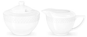 Set Skleda za Sladkor in Smetano, Porcelan, 340ml/300ml