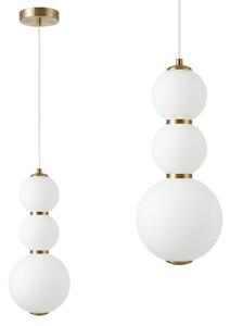 LED viseča stropna svetilka LHJ113-3CP krtačeno zlato