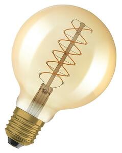 Osram LED svetlobni vir Vintage Edition 1906 okrogle oblike E27 (Premer: 9,5 cm, E27, Možnost zatemnitve, Toplo bela, 600 lm, 7 W)